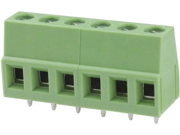Degson ruuviliitin 3,31 mm² Poltal 2 Vihreä 200 kpl