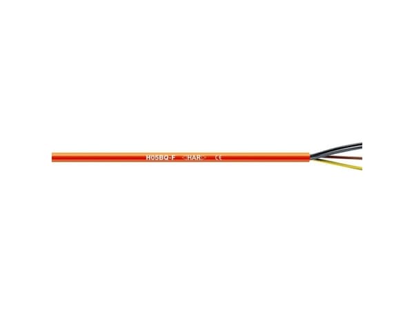 LAPP 13610-100 Tilslutningskabel H05BQ-F 2 x 1 mm² Orange 100 m
