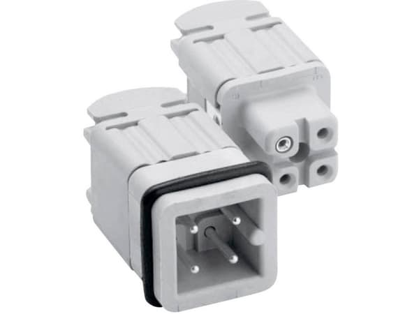 Amphenol C146 10A003 002 4-1 Stiftinsats Heavy-mate® C146 Totalt antal poler 3 + PE 1 st