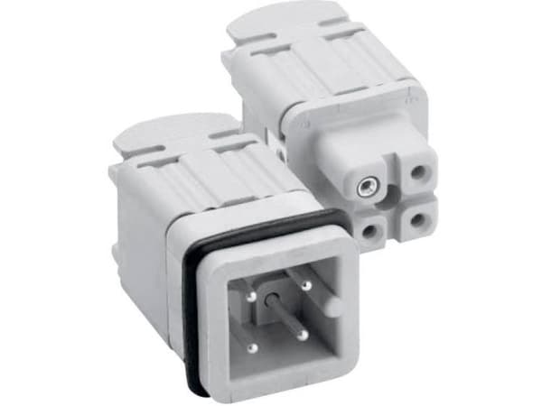 Amphenol C146 10A003 002 4-1 Stiftinsats Heavy-mate® C146 Totalt antal poler 3 + PE 1 st