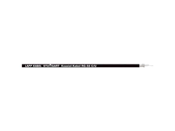 LAPP 2170000-500 Koaxialkabel Ytterdiameter: 4,95 mm RG58 C/U 50 Ω Svart 500 m