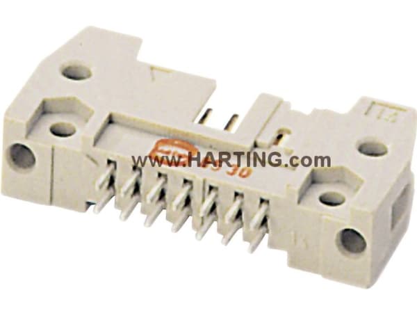 Harting 09 18 534 6914 Johdinliitin PCB 34-nastainen M harmaa (09 18 534 6914-1)
