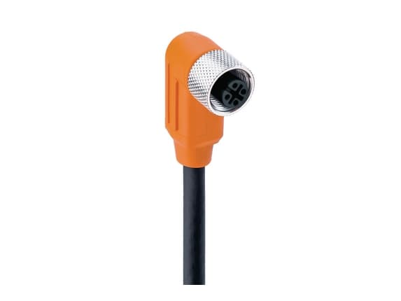 Belden 934703014, 5 m, M12, kvinnlig kontakt, svart, polyuretan (PUR), E104696 UL 2238; cURus