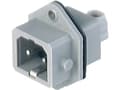 Pikkukuva 1 / 2: Hirschmann 930622106-1 Mains Plug Stasei Plug, Vertical Installation Total Number Of Pins: 2 + Pe 16 A Gray 1 Pcs