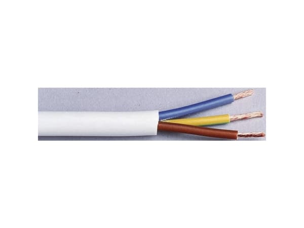 LAPP 1601204-10 Slangekabel H03VV-F 3 x 0.75 mm² Sort 10 m