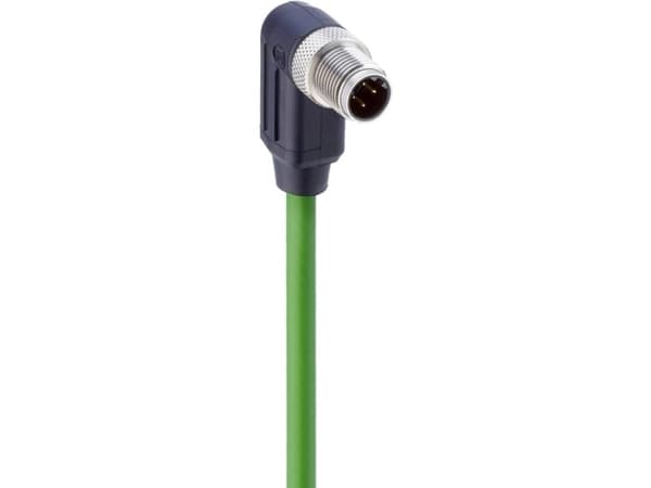 Belden 934726002, 5 m, M12, Hanstik, Grön, Polyuretan (PUR), -40 - 90 °C