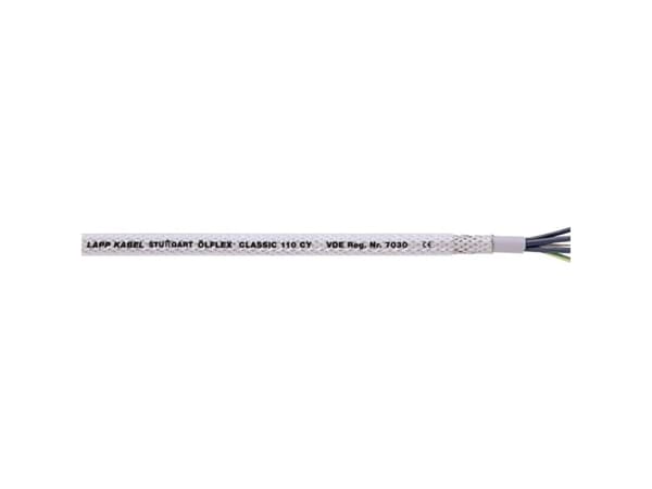 LAPP ÖLFLEX® CLASSIC 110 CY Styreledning 3 x 0.50 mm² Transparent 1135753-100 100 m