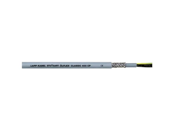Lapp ÖLFLEX CLASSIC 400 CP, Mellomspenningskabel, Grå, Polyvinylklorid (PVC), Polyvinylklorid (PVC), Kopper, 1 mm²