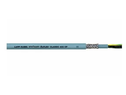 Lapp ÖLFLEX CLASSIC 400 CP, Mellomspenningskabel, Grå, Polyvinylklorid (PVC), Polyvinylklorid (PVC), Kopper, 1 mm²