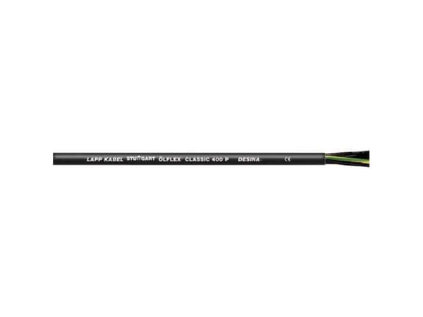 Lapp ÖLFLEX CLASSIC 400 P, Kabel för medelhög spänning, Grå, Polyvinylklorid (PVC), Halvstyv PVC (SR-PVC), Koppar, 0.75 mm ²