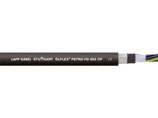LAPP 23316-50 Vetokaapeli ÖLFLEX® PETRO FD 865 CP 12 G 0,75 mm² Musta 50 m