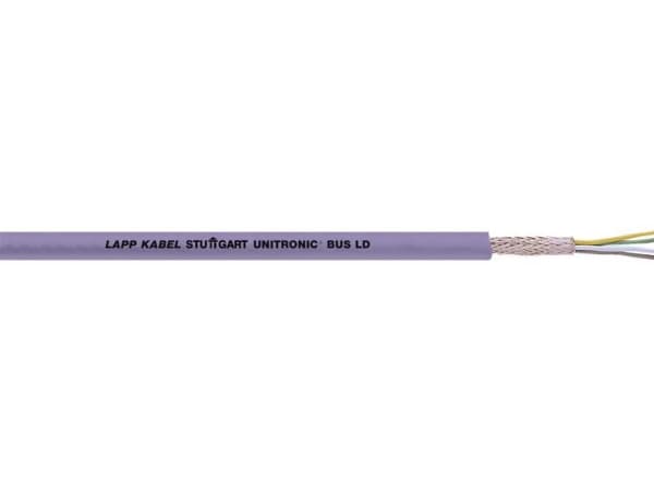 LAPP 2170204-100 Väyläkaapeli UNITRONIC® BUS 2 x 2 x 0,22 mm² Violet 100 m