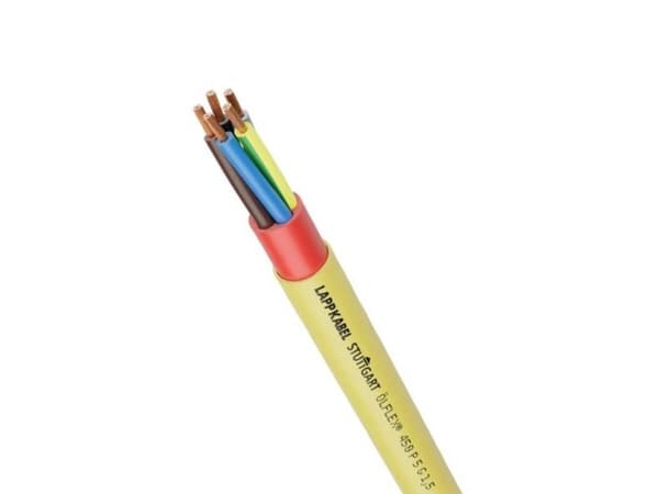 LAPP 122043-100 Tilslutningskabel ÖLFLEX® 450 P 5 x 1.5 mm² Gul 100 m