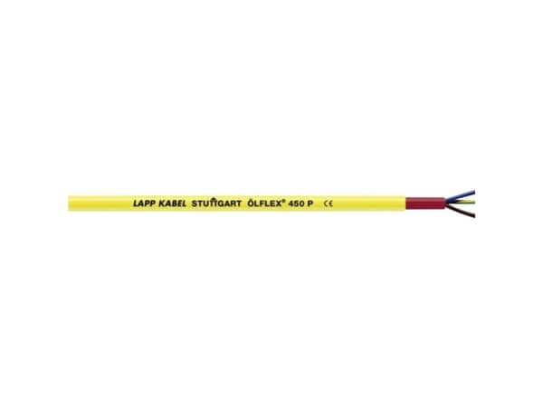LAPP 122043-100 Tilslutningskabel ÖLFLEX® 450 P 5 x 1.5 mm² Gul 100 m