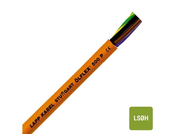 LAPP 12352-100 Tilslutningskabel ÖLFLEX® 500 P 3 x 1.5 mm² Orange 100 m