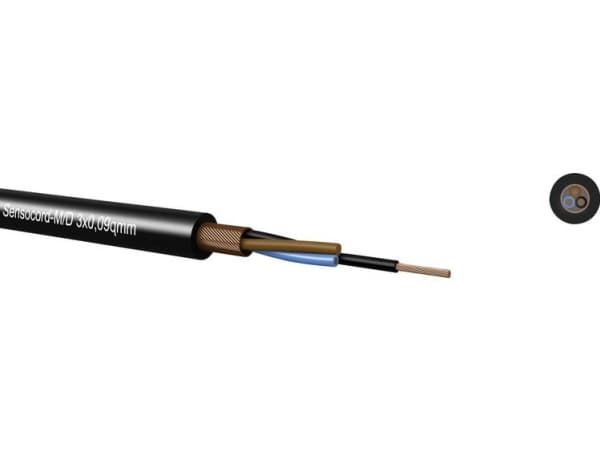 Sensocord®-M/D 4x0,09qmm, Miniature-Sensor cable, shielded 248400909 Kabeltronik