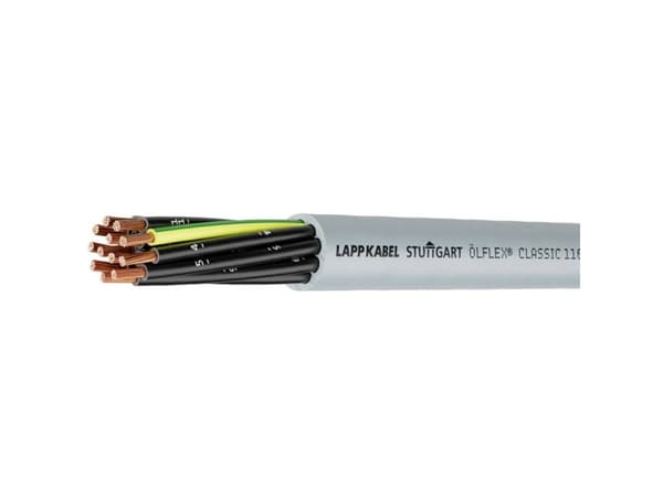 LAPP ÖLFLEX® CLASSIC 110 H Styreledning 3 x 0.75 mm² Grå 10019912-100 100 m