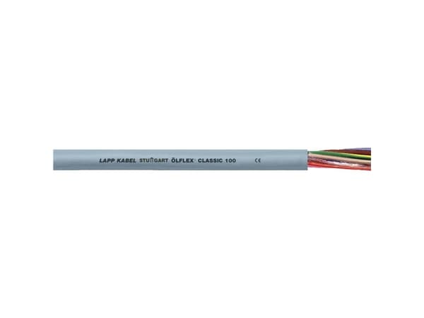 LAPP ÖLFLEX® CLASSIC 100 Styreledning 3 G 0,75 mm² Grå 100224-100 100 m 100 m