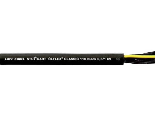 LAPP ÖLFLEX® CLASSIC BLACK 110 Styreledning 4 x 1 mm² Sort 1120270-100 100 m 100 m