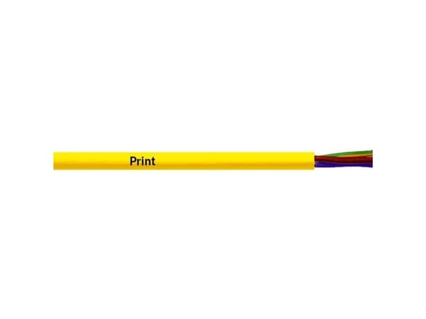 LAPP 124603-100 Tilslutningskabel ÖLFLEX® 540 P 5 x 1 mm² Gul 100 m
