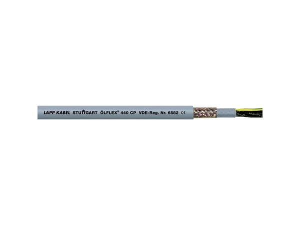 LAPP ÖLFLEX® 440 CP Styreledning 3 G 1 mm² Sølvgrå 12926-100 100 m 100 m