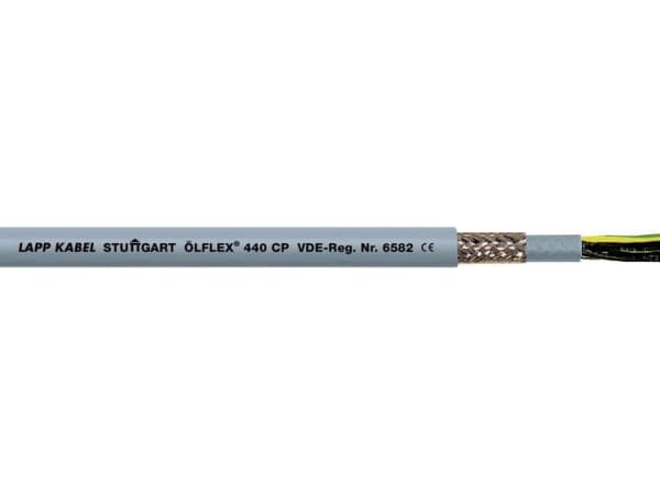 LAPP ÖLFLEX® 440 CP Styreledning 3 G 1 mm² Sølvgrå 12926-100 100 m 100 m