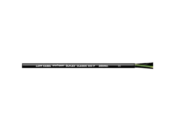 Lapp ÖLFLEX CLASSIC 400 P, Mellomspenningskabel, Grå, Polyvinylklorid (PVC), Semi-stiv polyvinylklorid (SR-PVC), Kopper, 0.75 mm²