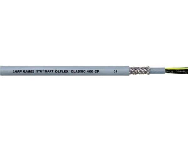 Lapp ÖLFLEX CLASSIC 400 CP, Kabel för medelhög spänning, Grå, Polyvinylklorid (PVC), Polyvinylklorid (PVC), Koppar, 0.75 mm ²