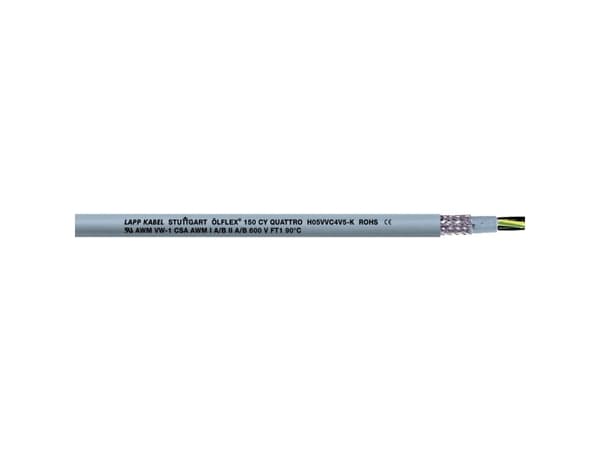 LAPP ÖLFLEX® 150 CY Styreledning 2 x 1 mm² Grå 15702-150 150 m