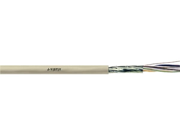 LAPP 1591301-100 Telefonkabel J-Y(ST)Y 2 x 2 x 0,60 mm Grå 100 m