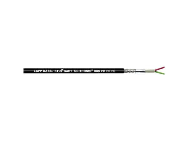 LAPP 2170333-100 Busledning UNITRONIC® BUS 1 x 2 x 0.32 mm² Sort 100 m