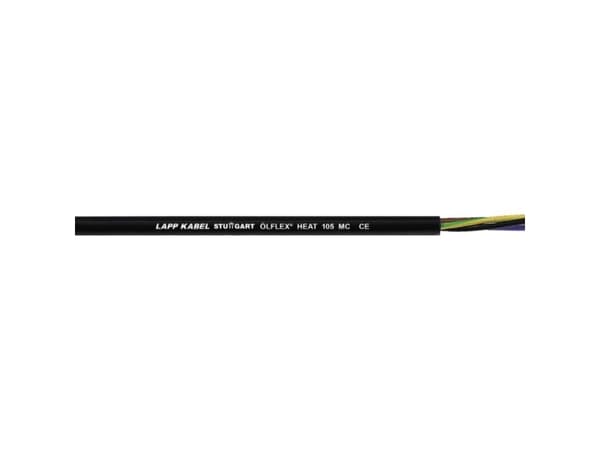LAPP ÖLFLEX® HEAT 105 MC Korkean lämpötilan kaapeli 2 x 0,75 mm² Musta 26001-100 100 m