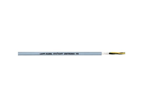 LAPP 27859-100 Datakabel UNITRONIC® FD 7 x 0.25 mm² Grå 100 m