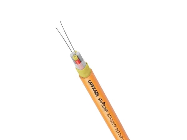 LAPP 28320702-100 Glasfiberkabel Hitronic PCF 200/230 µ Duplex Orange 100 m