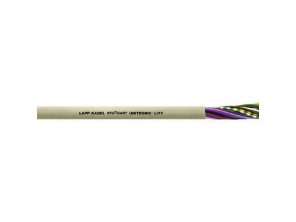 LAPP 28410/100 Datakaapeli UNITRONIC® LiYY 10 x 0,34 mm² Harmaa 100 m