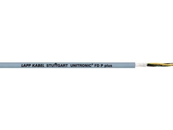 LAPP 28658-100 Vetoketjujohto UNITRONIC® FD P PLUS 2 x 0,25 mm² Harmaa 100 m