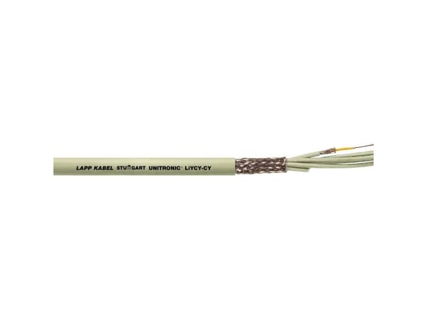 LAPP 32302-100 Datakaapeli UNITRONIC® LiYCY-CY 2 x 0,25 mm² Grå 100 m
