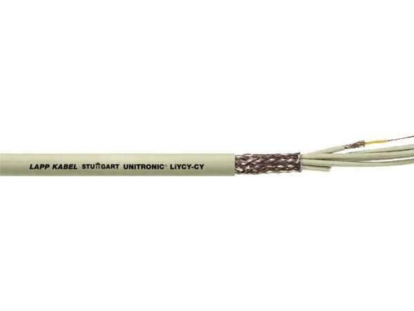 LAPP 32302-100 Datakabel UNITRONIC® LiYCY-CY 2 x 0.25 mm² Grå 100 m