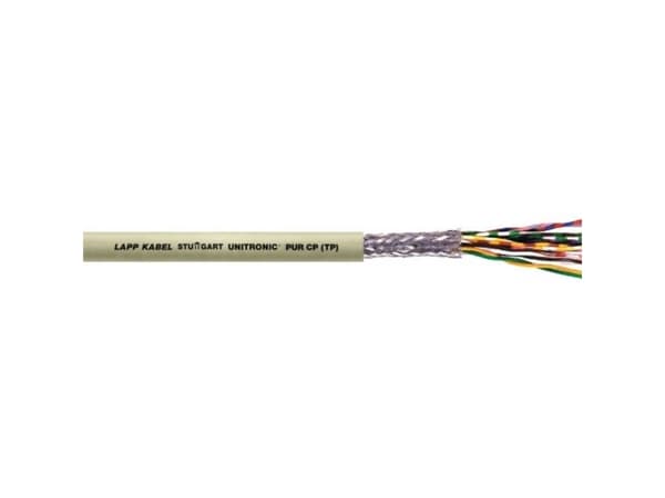 LAPP 32851-100 Datakaapeli UNITRONIC® PUR CP (TP) 3 x 2 x 0,25 mm² Grå 100 m