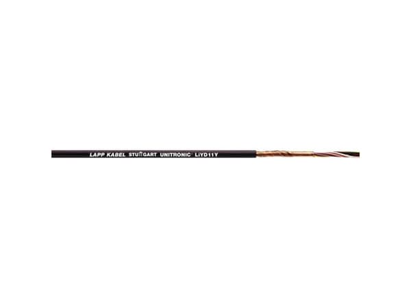 LAPP 33204-1000 Datakabel UNITRONIC® LiYD11Y 4 x 0.14 mm² Sort 1000 m