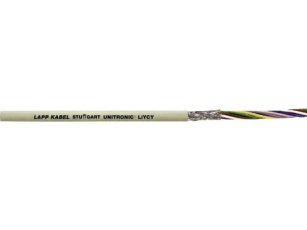 LAPP 34404-100 Datakaapeli UNITRONIC LIYCY 4 x 0,25 mm² Grå 100 m