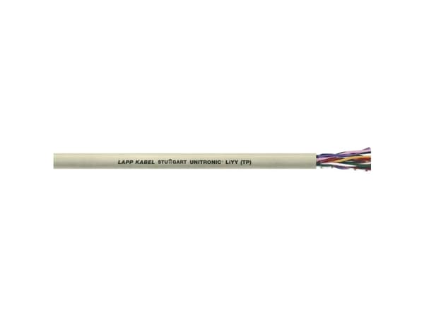 LappKabel 0035172, LiYY (TP) Control Data Cable, 4 x 2 x 0.5 mm², Grey Sheath