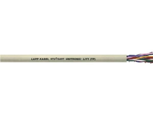 LappKabel 0035172, LiYY (TP) Control Data Cable, 4 x 2 x 0.5 mm², Grey Sheath