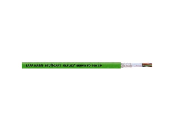 LAPP ÖLFLEX® SERVO FD 798 CP Kodarkabel 12 x 0,22 mm² Grön 36926-500 500 m