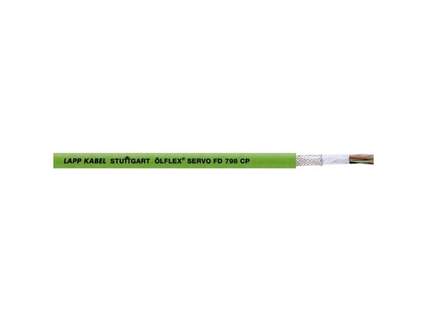 LAPP ÖLFLEX® SERVO FD 798 CP Kodarkabel 4 x 0,25 mm² + 2 x 0,50 mm² Grön 36929-500 500 m
