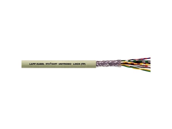 LAPP 38304-500 Datakabel UNITRONIC LIHCH (TP) 4 x 2 x 0.14 mm² Grå 500 m