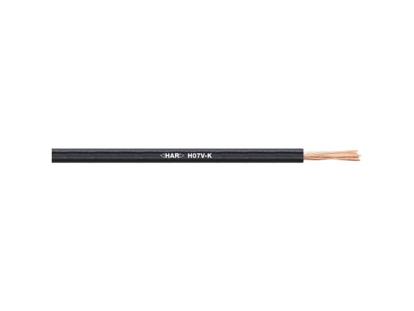 LAPP 4520015-50 Tråd H07V-K 1 x 10 mm² Svart 50 m