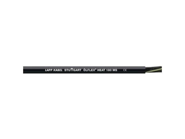 LAPP ÖLFLEX® HEAT 180 MS Högtemperaturkabel 2 x 1 mm² Svart 46612-100 100 m