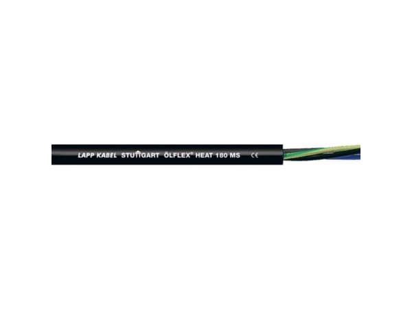 LAPP ÖLFLEX® HEAT 180 MS Högtemperaturkabel 2 x 1 mm² Svart 46612-100 100 m