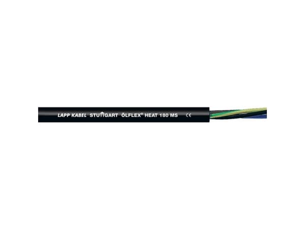 LAPP ÖLFLEX® HEAT 180 MS Högtemperaturkabel 7 G 1 mm² Svart 46616-100 100 m
